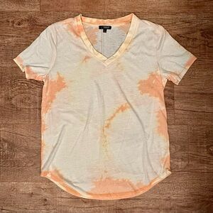 21 Main Tie Dye V-Neck T-Shirt